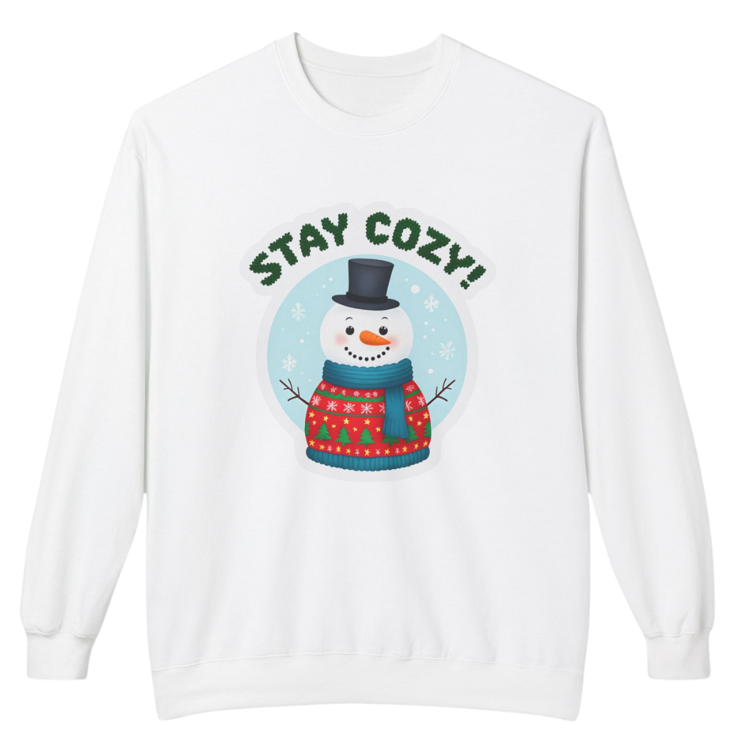 Stay Cozy Snowman Jumper