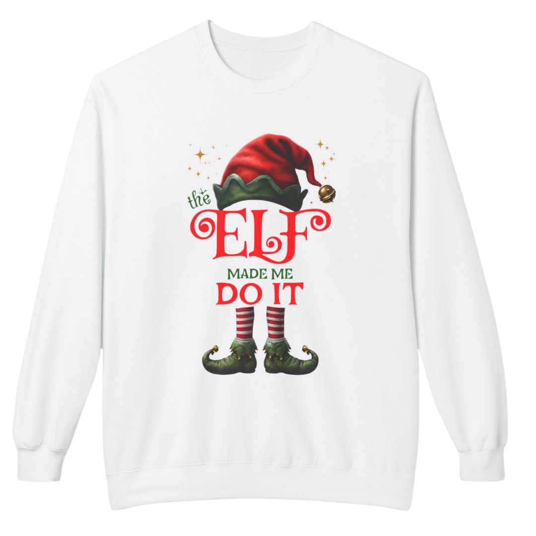 Elf Made Me Do It Jumper