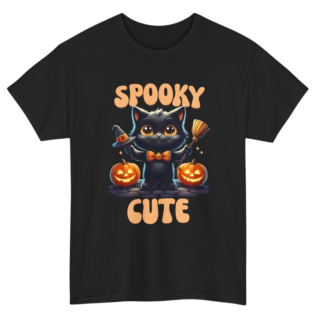 Spooky Cute Cat T-shirt