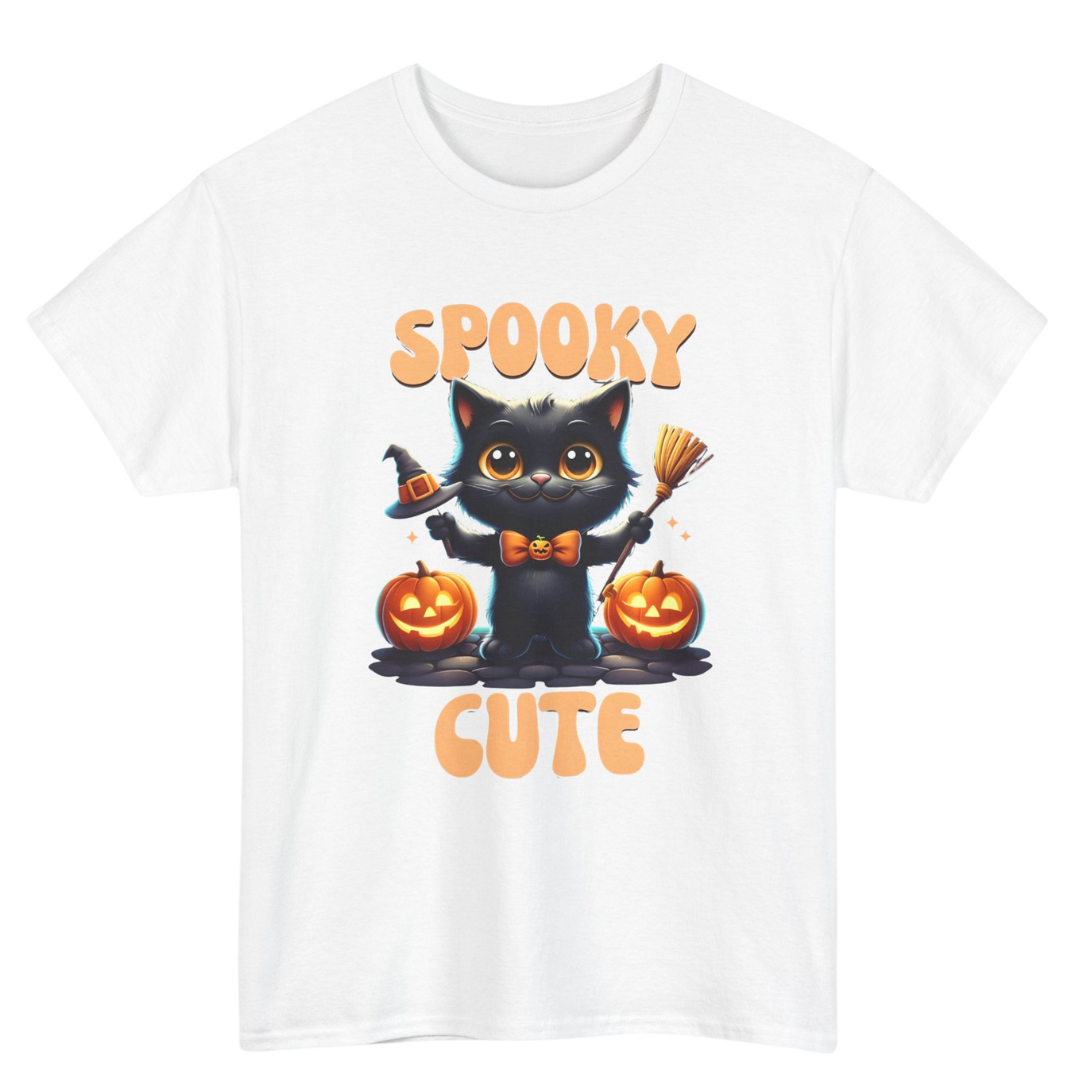 Spooky Cute Cat T-shirt