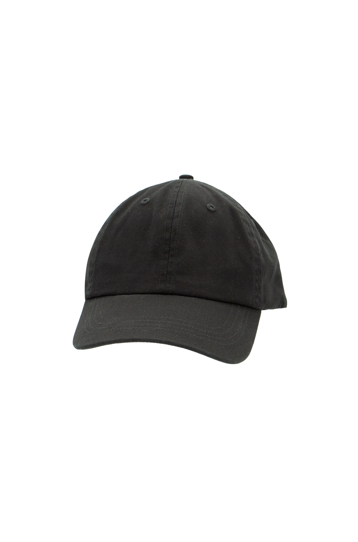 Uneek UC432 6 Panel Low Profile Dad Cap in Black