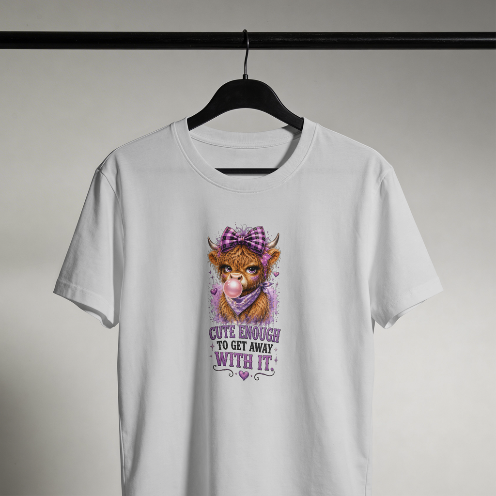 Cute Enough To Get Away With It Tee