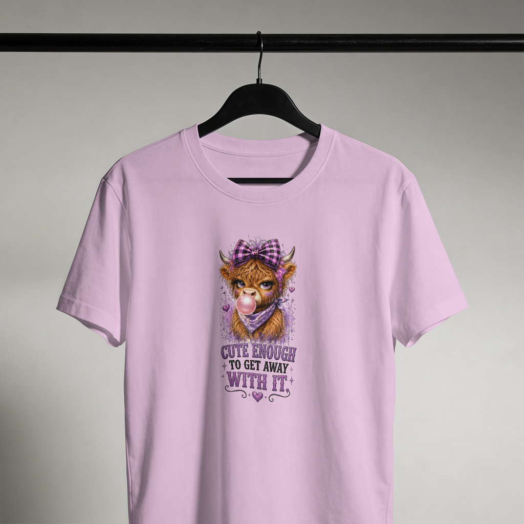Cute Enough To Get Away With It Tee