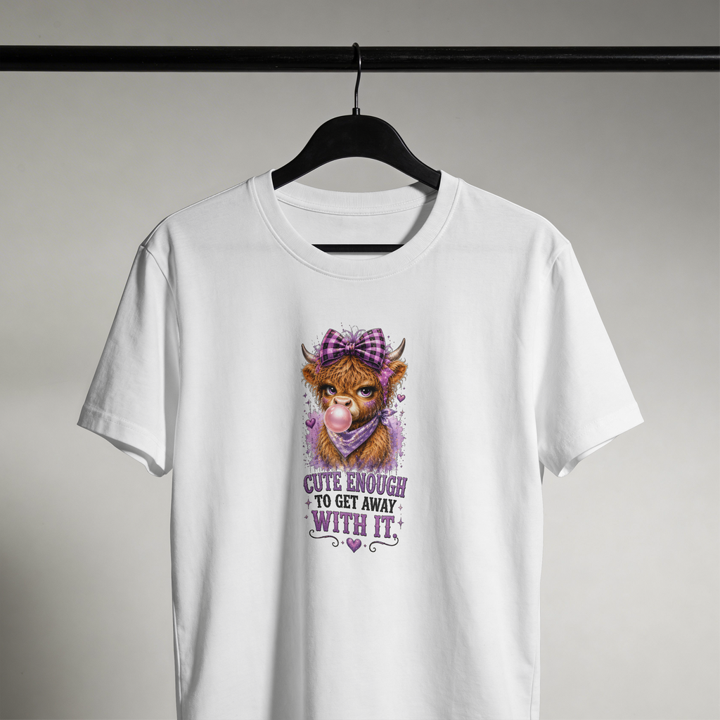 Cute Enough To Get Away With It Tee