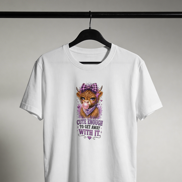 Cute Enough To Get Away With It Tee