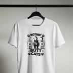 Cat Lover Tee – Nothin’ Butt Cats