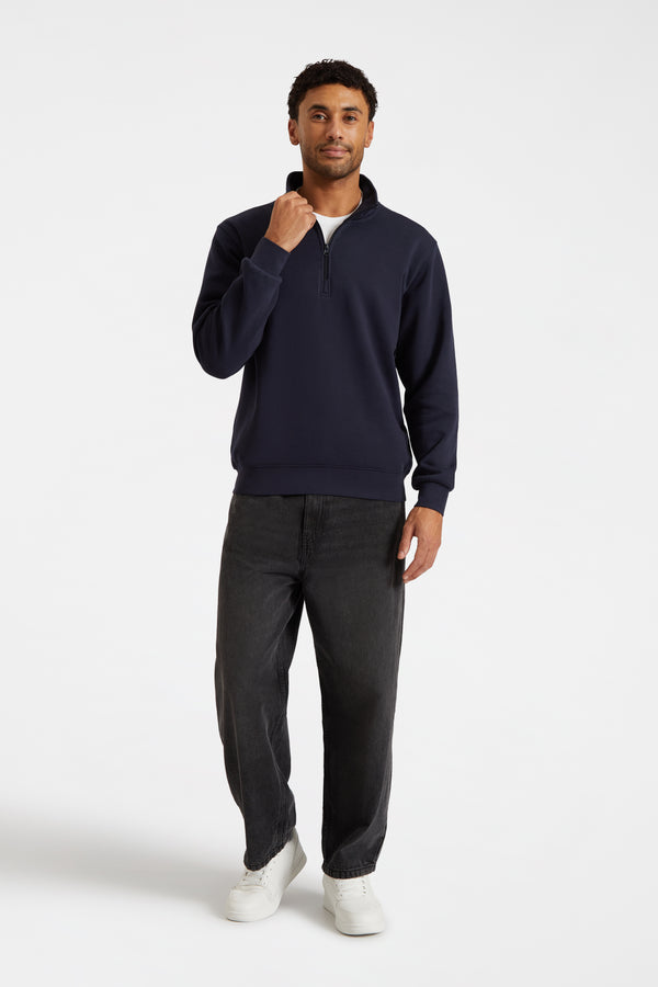 Uneek UC213 Quarter Zip Sweatshirt, Custom Printed