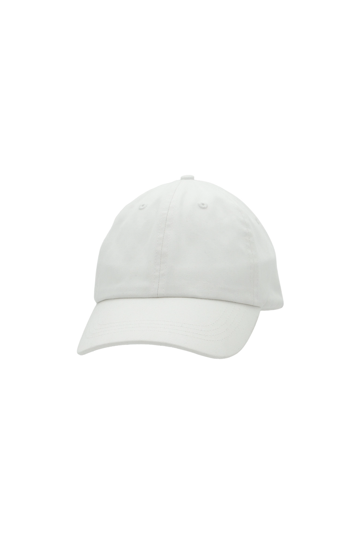 Uneek UC432 6 Panel Low Profile Dad Cap in White