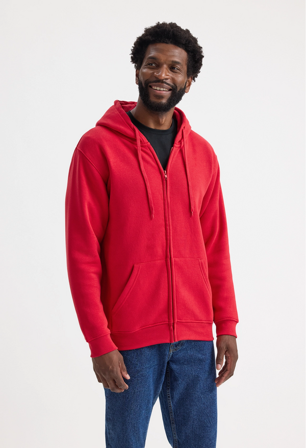 Uneek UC504 Classic Full Zip Hoodie, Custom Printed