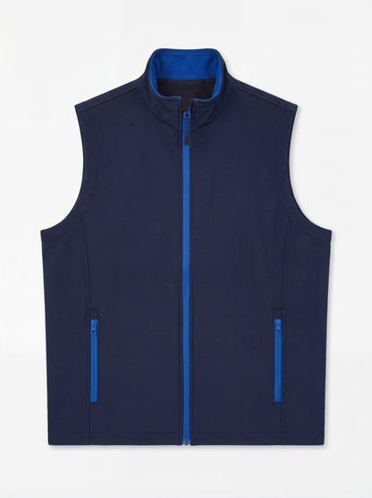 Uneek UC614 Printable Softshell Gilet in Navy/Royal