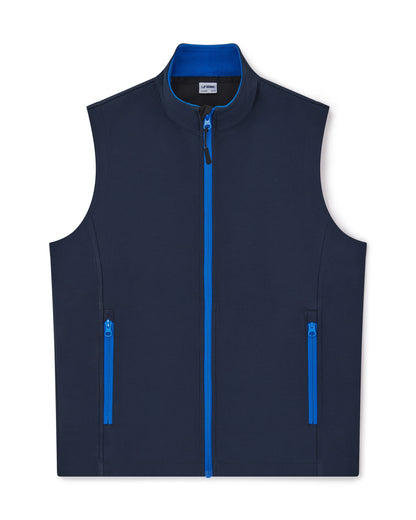 Uneek UC615 Ladies Printable Softshell Gilet in Navy/Royal