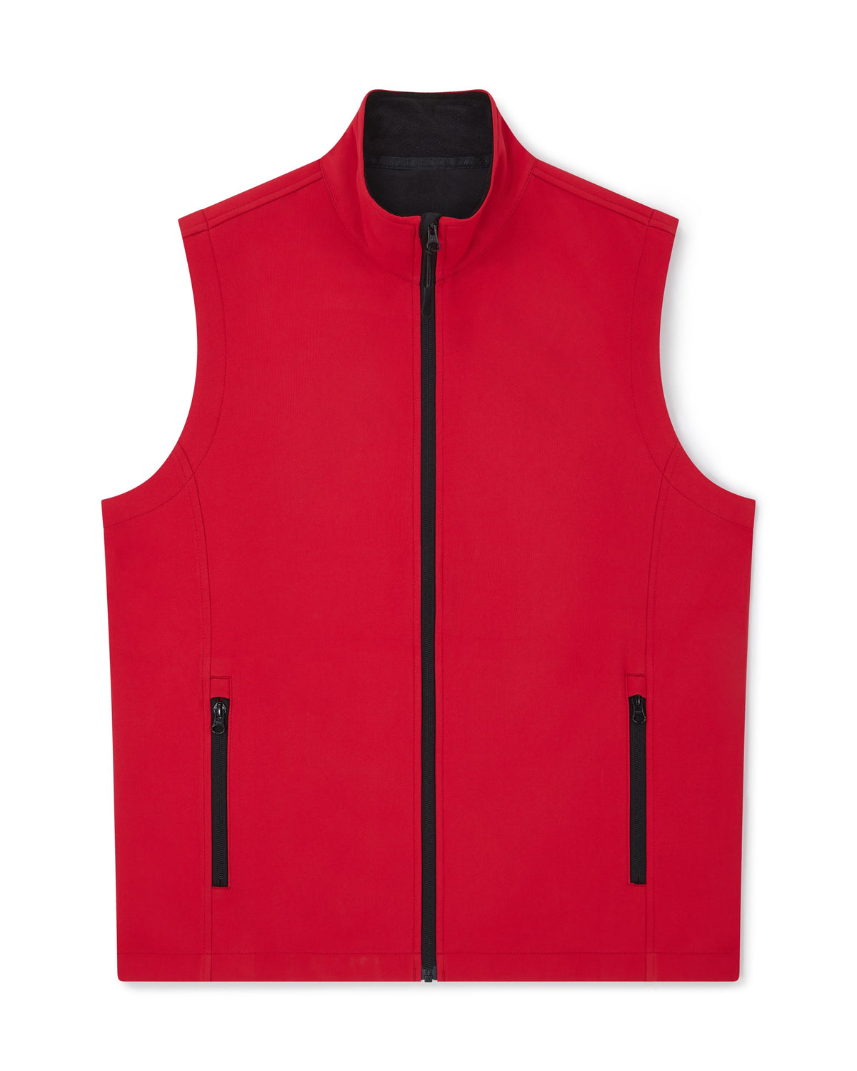 Uneek UC615 Ladies Printable Softshell Gilet in Red/Black