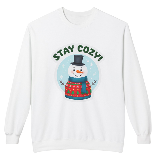 Stay Cozy Snowman Jumper