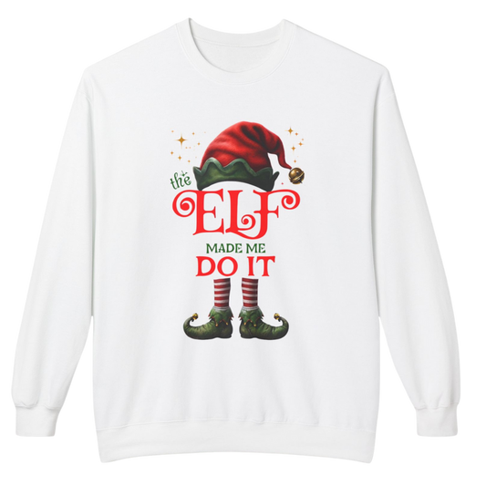 Elf Made Me Do It Jumper