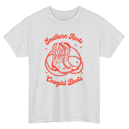 Southern Roots Cowgirl Boots T-Shirt