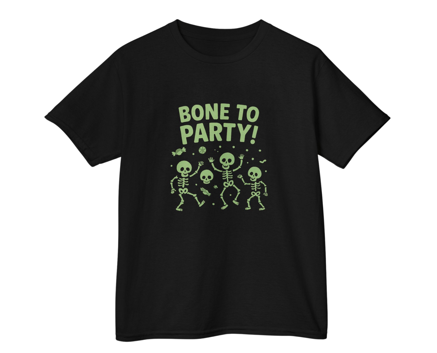 Kids' "Bone to Party" Halloween T-Shirt