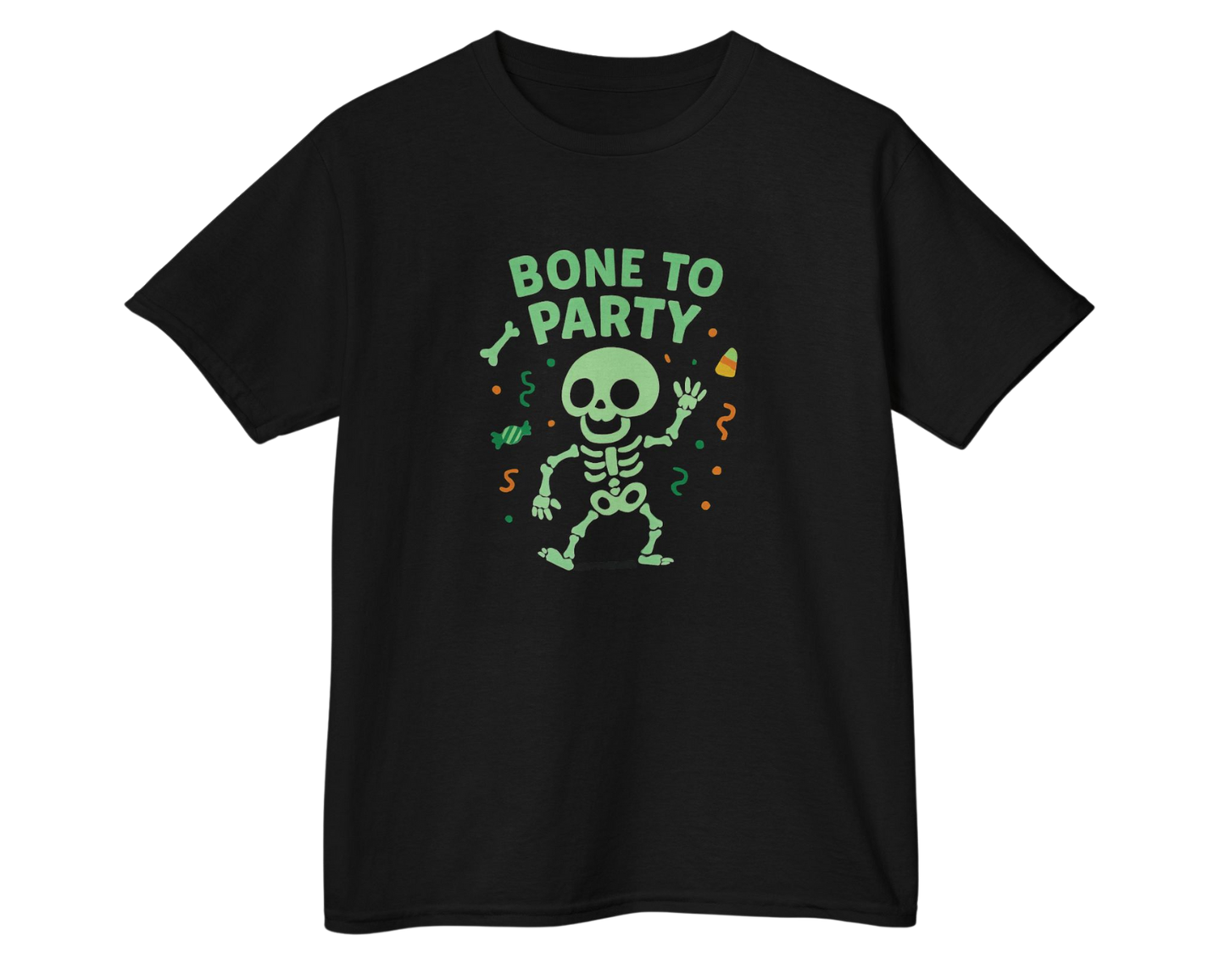 Kids' "Bone to Party" Dancing Skeleton T-Shirt
