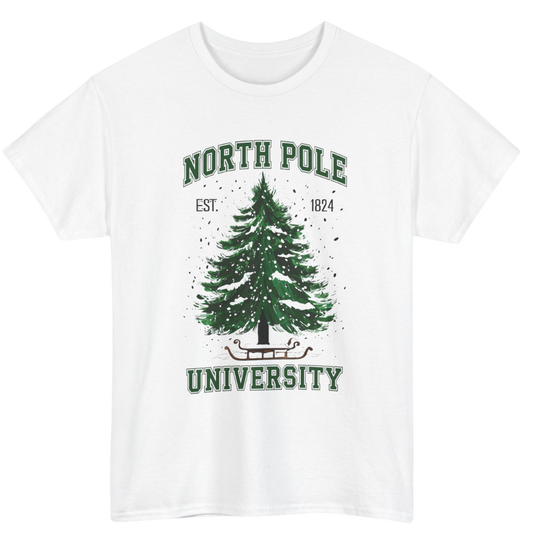 North Pole University Tee