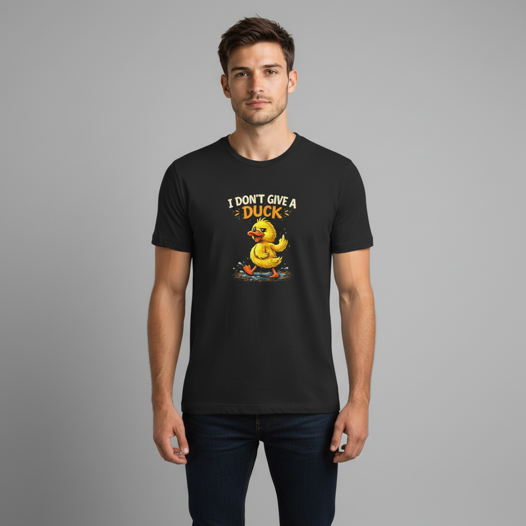 I Don’t Give a Duck – Unisex Graphic Tee