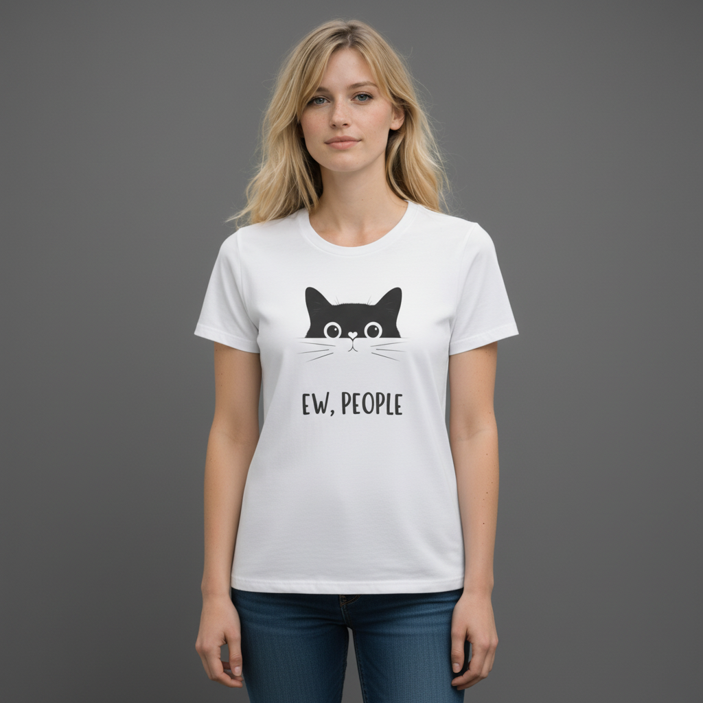 Ew, People Cat T-Shirt
