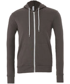 Bella + Canvas Adult Unisex Polycotton Fleece Full Zip Hoodie