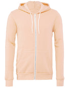 Bella + Canvas Adult Unisex Polycotton Fleece Full Zip Hoodie