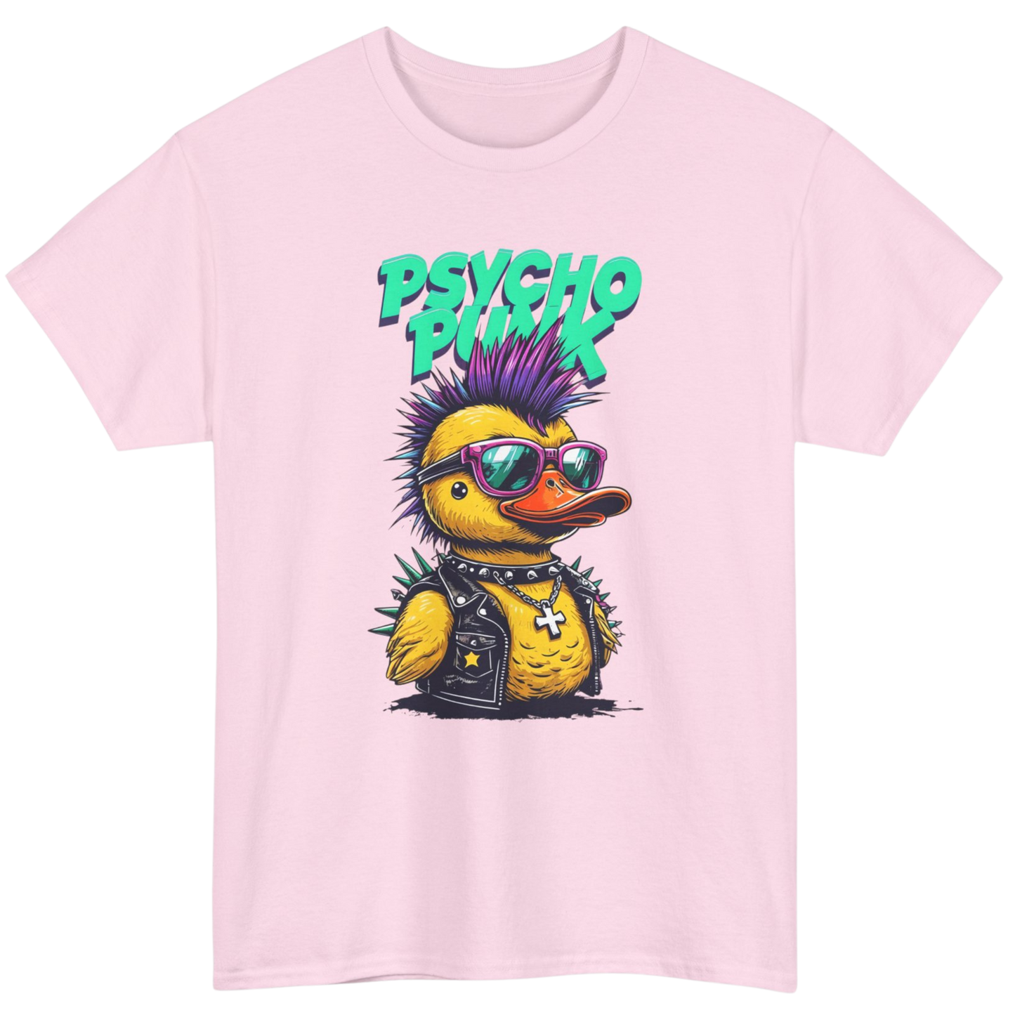 Psycho Punk Duck Graphic Tee