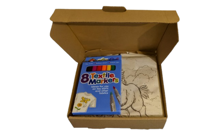 Colouring Tote Bag Craft Kit – Animal Edition