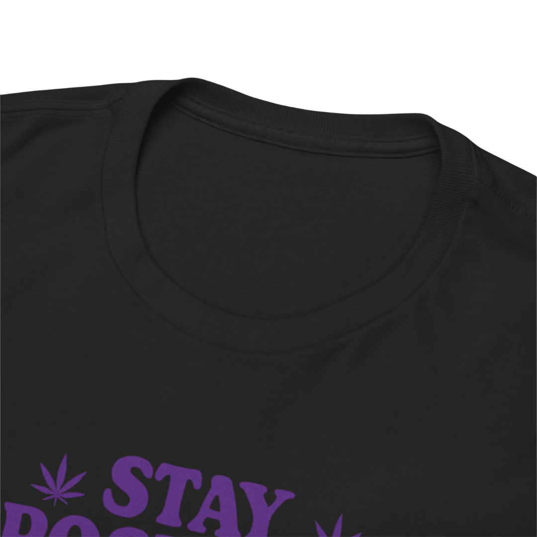 Stay Positive Bear Graphic Tee