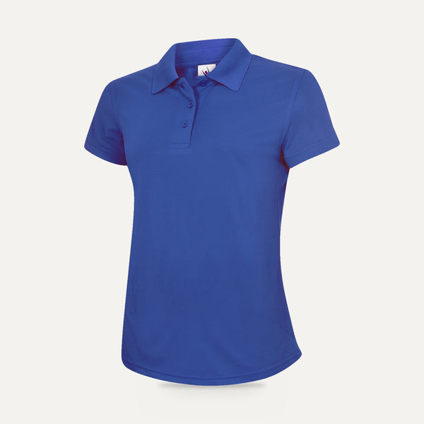 Uneek UC128 Ladies Ultra Cool Workwear Polo Shirt, Custom Printed
